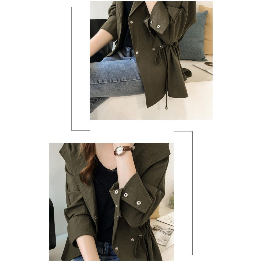 ジャケット レディース ライトアウター ミディアム丈 長袖 無地 フード付き 薄手 パーカー アウター 卒業式 服 母卒業式 服 母 |  | 10