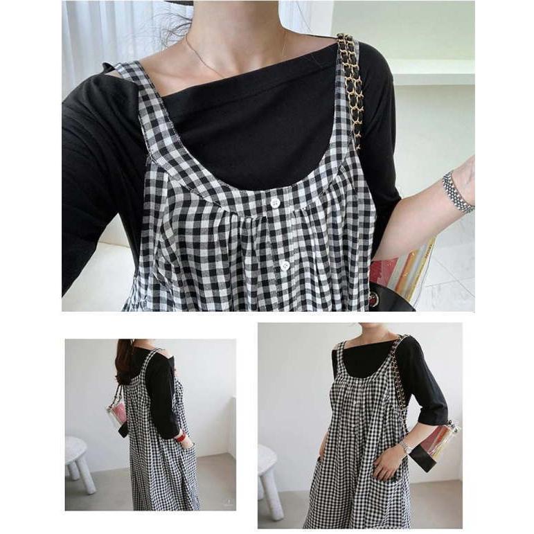 サロペットパンツ レディース  オールインワンパンツ キャミサロペ キャミパンツ ワイド オーバーサイズ |  | 14