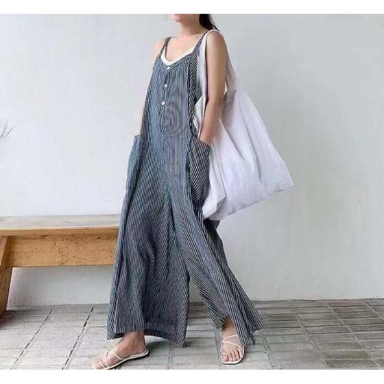 サロペットパンツ レディース  オールインワンパンツ キャミサロペ キャミパンツ ワイド オーバーサイズ |  | 05