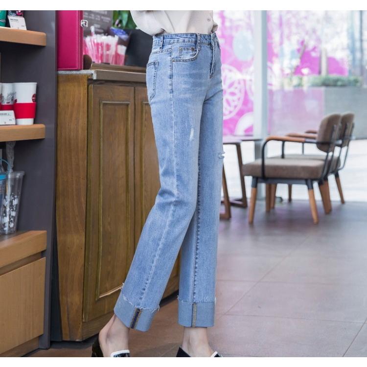 ボトムス ダメージデニム クラッシュパンツ デニム パンツ ズボン ジーパン ロング丈 ダメージ レディース |  | 10