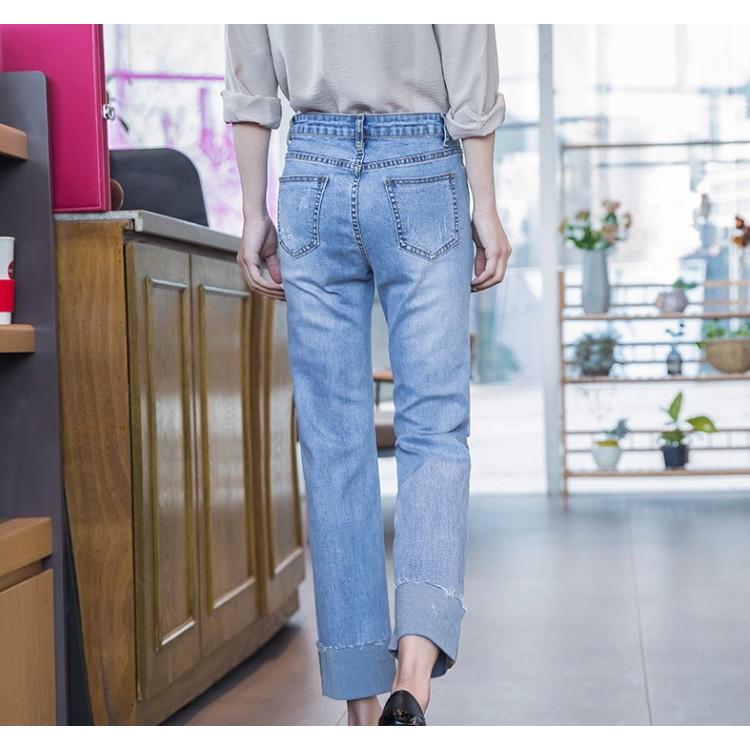 ボトムス ダメージデニム クラッシュパンツ デニム パンツ ズボン ジーパン ロング丈 ダメージ レディース |  | 11