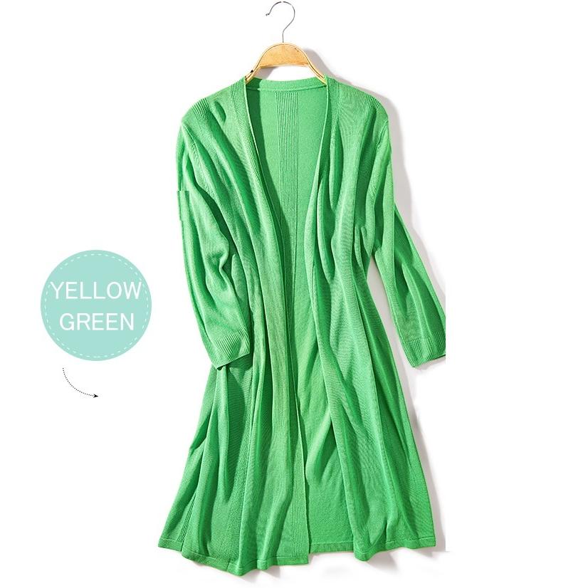 ロング カーディガン レディース ニット カーディガン ロング丈 薄手ニット |  | 09