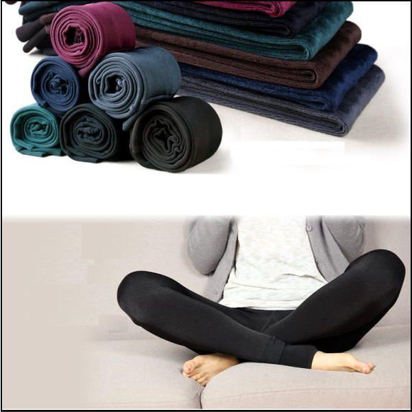 レギンス 裏起毛 厚手パンツ  レディース タイツ トレンカ 防寒 |  | 01