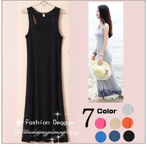 マキシ丈ワンピース マキシ ワンピース Tシャツ カットソーワンピース　無地  ロング フレアワンピース Aライン |  | 01