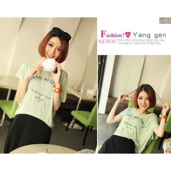 マキシ丈ワンピース マキシ ワンピース Tシャツ カットソーワンピース　無地  ロング フレアワンピース Aライン |  | 04