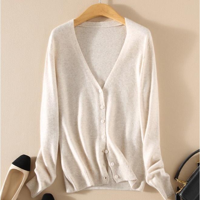 カーディガン レディース 薄ニット Vネック 丸首 カーデ ニット 無地 シンプル 長袖 薄手ニット アウター |  | 14