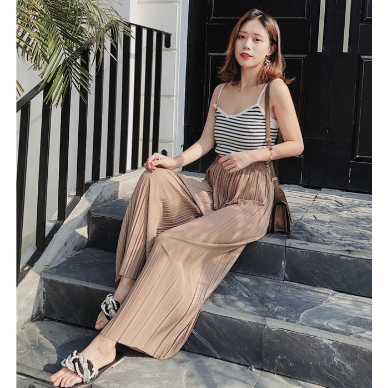 ワイドパンツ プリーツパンツ レディース  ロングパンツ ガウチョパンツ |  | 05