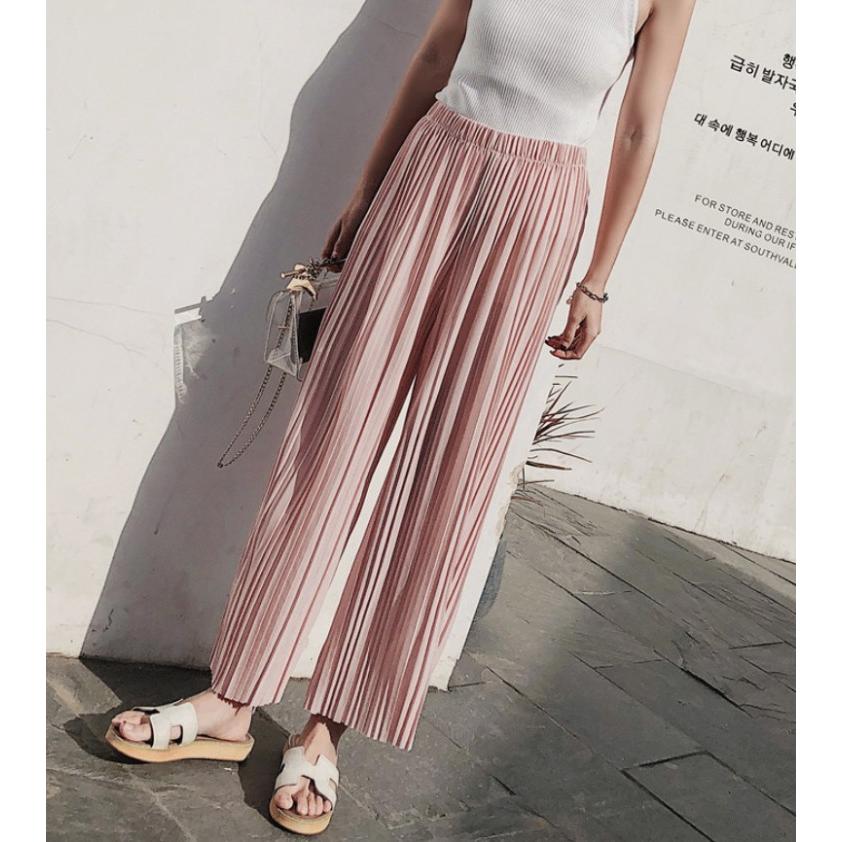 ワイドパンツ プリーツパンツ レディース  ロングパンツ ガウチョパンツ |  | 08