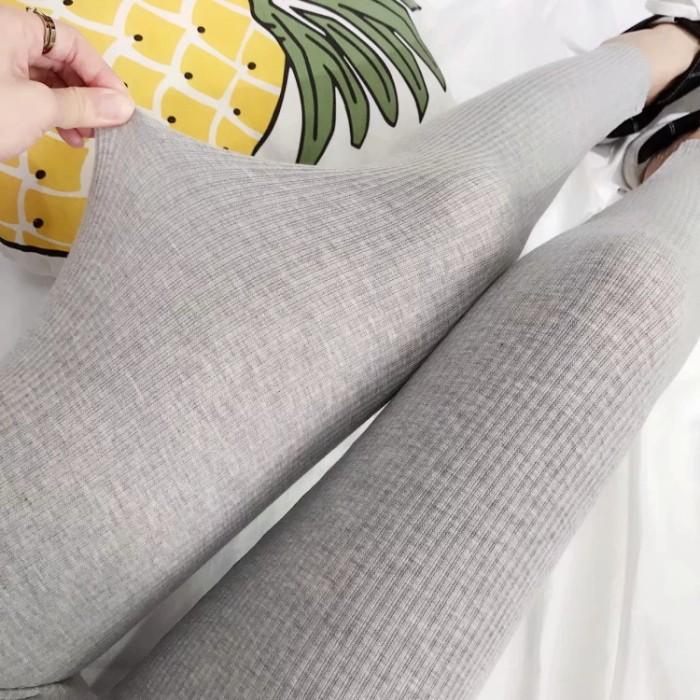 在庫売り尽くし【返品不可】<br>レギンス リブレギンス スリット ストレッチ レディース  伸縮 ノーマル タイツ  ルームウェア スパッツ |  | 03