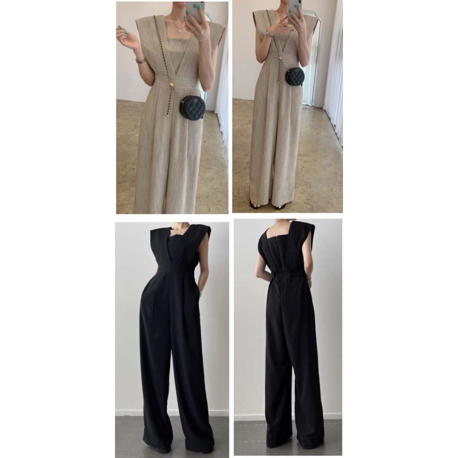 オールインワン レディース 夏 サロペット シンプル つなぎ きれいめ パンツ |  | 19