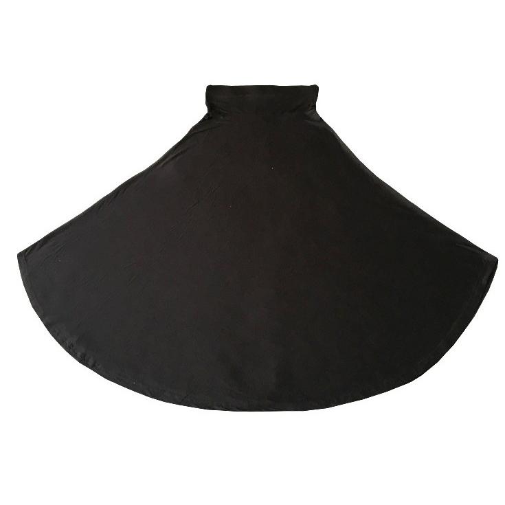 スカート ロングスカート マキシスカート 薄手 フレアスカート ウエストゴム 無地 レディース |  | 05