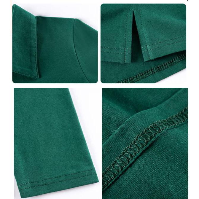 tシャツ Tシャツ レディース 長袖 ポロシャツ レディース 春秋 冬 カットソー  Vネック  スキッパー 大きいサイズ 白 黒 ゆったり カジュアル 無地 |  | 14