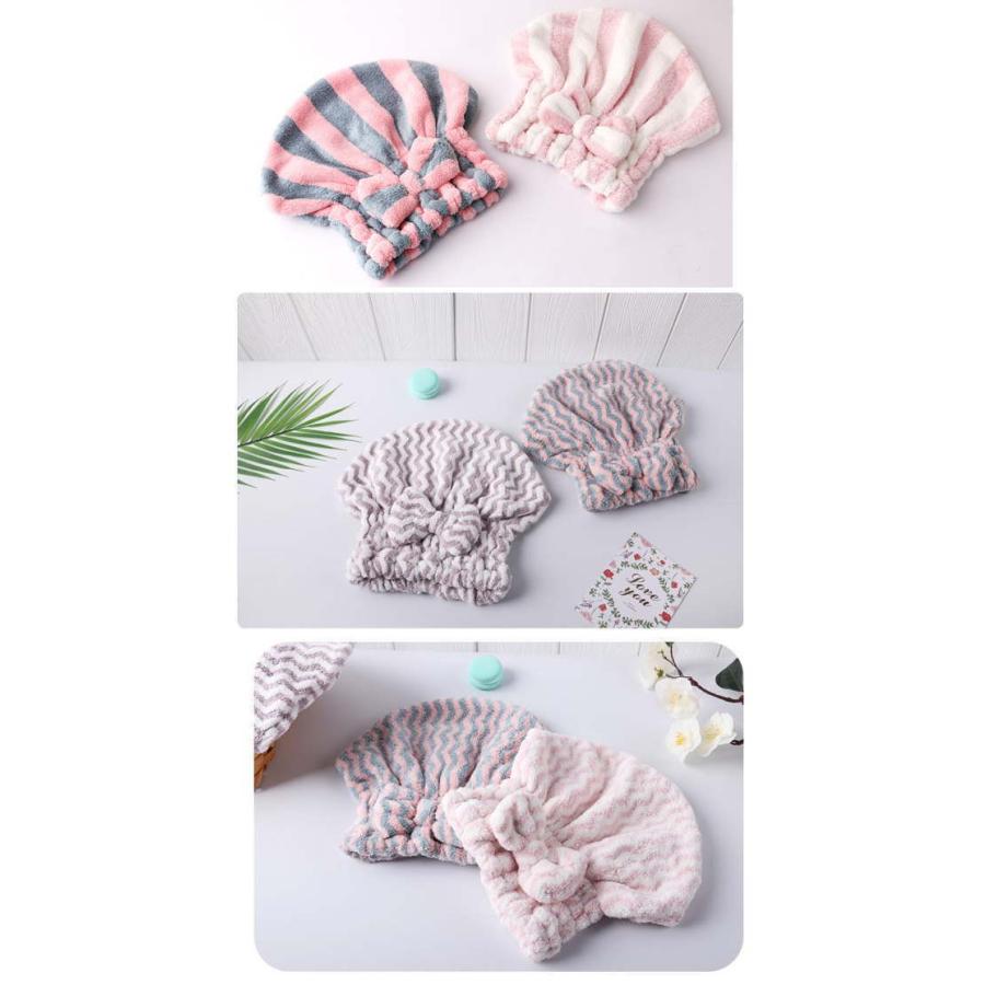 タオルキャップ ヘアキャップ ヘアードライ 吸水 速乾 時短 マイクロファイバータオルキャップ 吸水タオル ヘアバンド |  | 09