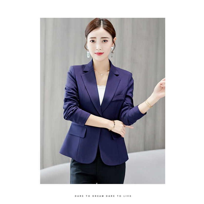 テーラードジャケット  レディース ノーカラージャケット フォーマル Aライン  オフィス ビジネス OL  卒業式 ダンス衣装 |  | 06