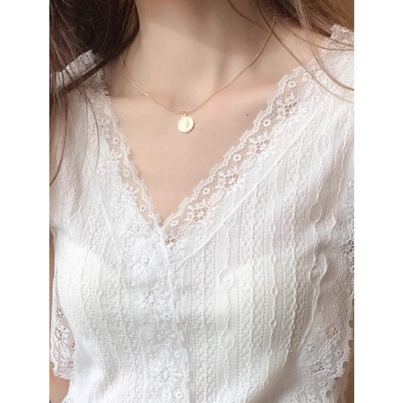 レース トップス レディース タンクトップ キャミソール インナー  花柄総レース  袖なし シアー カットソー 無地 Vネック シャツ ブラウス ノースリーブ |  | 05