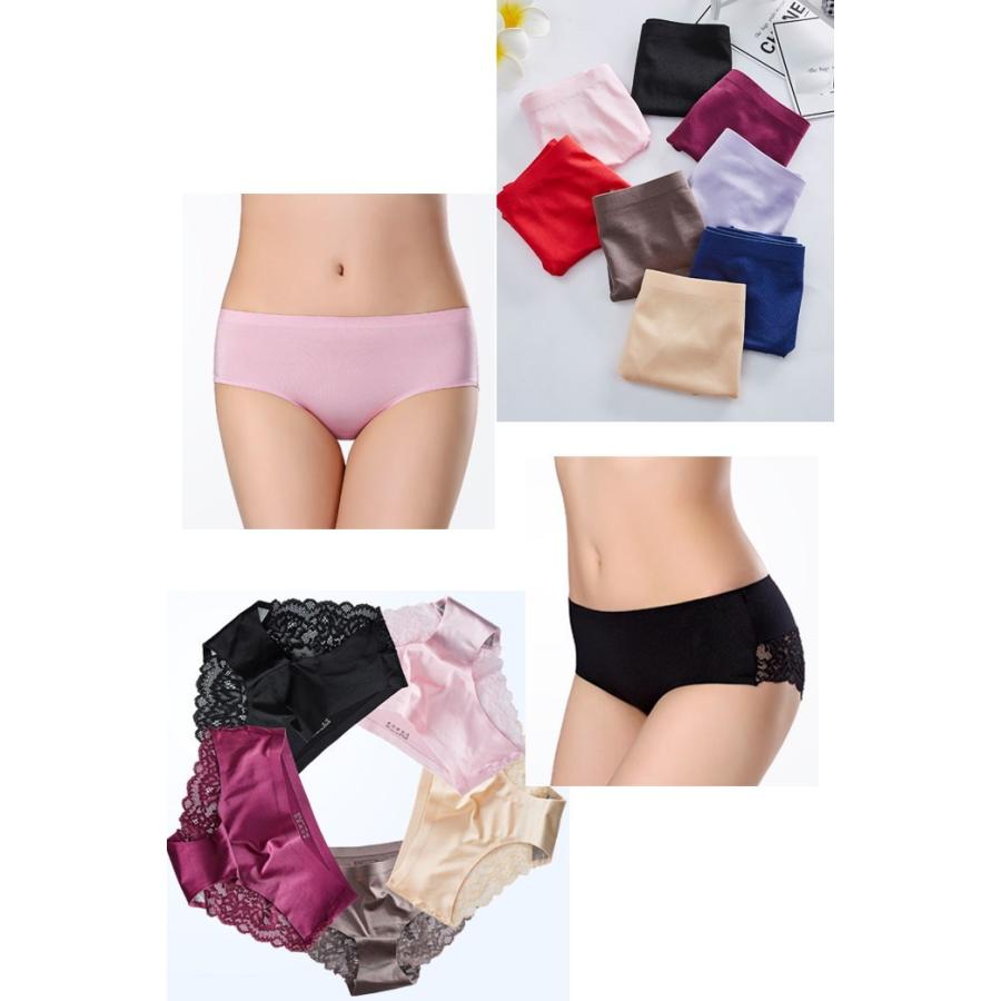 ショーツ レース インナー 下着 パンツ コットン ストレッチ パンティー レディース |  | 04