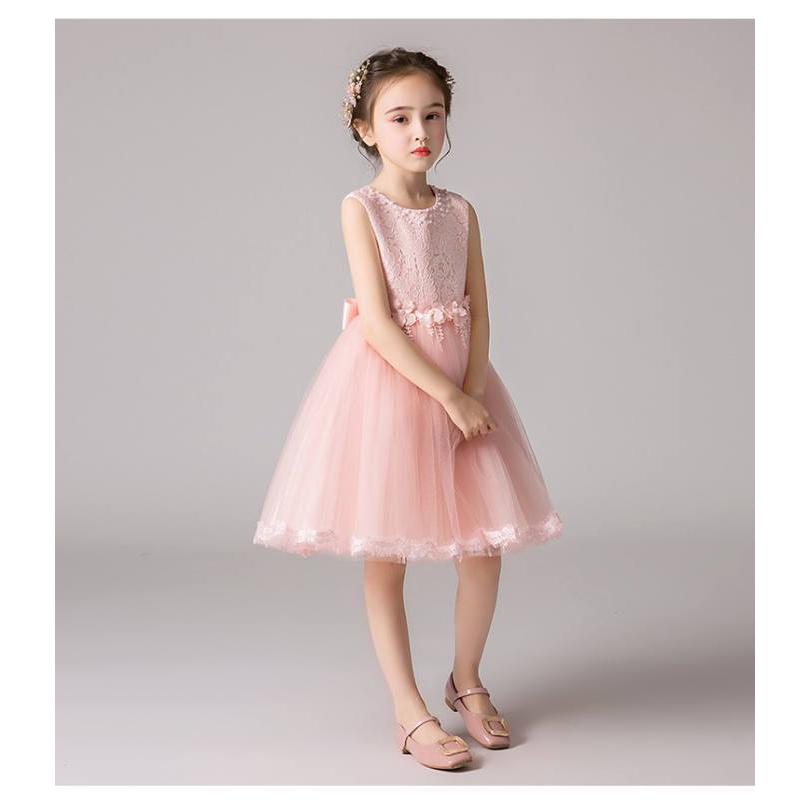 子供ドレス レースドレス ガジェリー パーティードレス 子供用 キッズ用 チュールスカート 結婚式 発表会 演奏会 フォーマル リボンド |  | 01