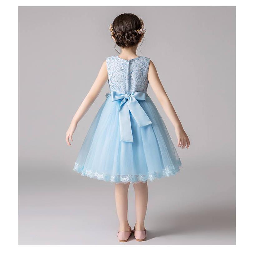 子供ドレス レースドレス ガジェリー パーティードレス 子供用 キッズ用 チュールスカート 結婚式 発表会 演奏会 フォーマル リボンド |  | 05