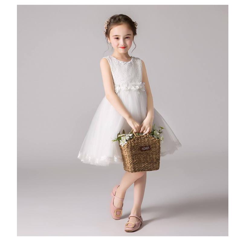 子供ドレス レースドレス ガジェリー パーティードレス 子供用 キッズ用 チュールスカート 結婚式 発表会 演奏会 フォーマル リボンド |  | 07