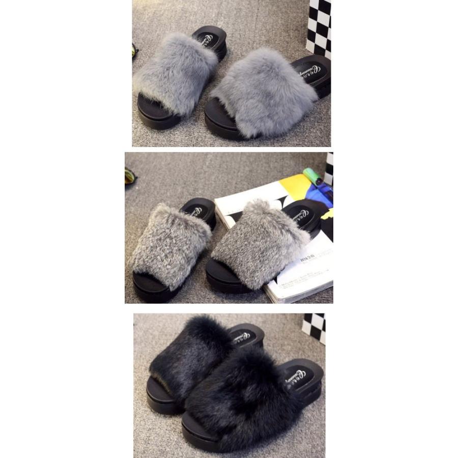 サンダル ファー付きサンダル  レディース   サンダル ファー ミュール シューズ シンプルサンダル 靴 全5色 |  | 05