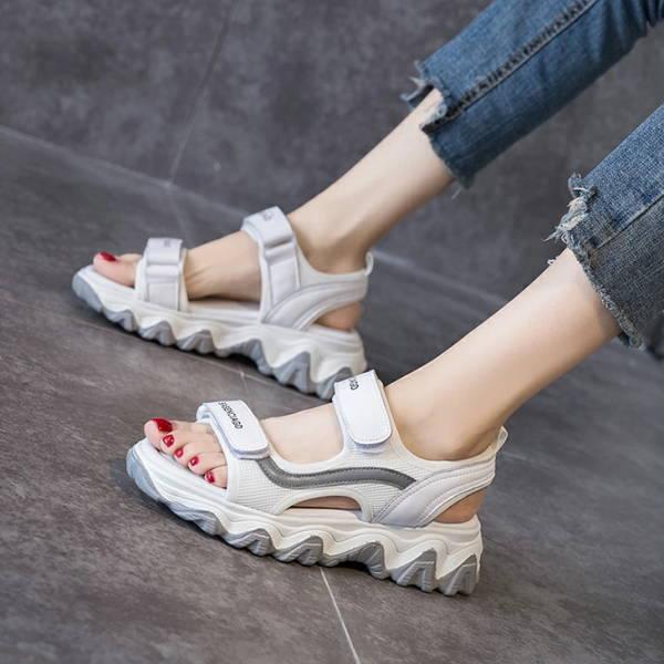 厚底サンダル レディース スポーツサンダル スポサン スニーカーサンダル カジュアル 歩きやすい 疲れない おしゃれ 可愛い 靴 シューズ |  | 01