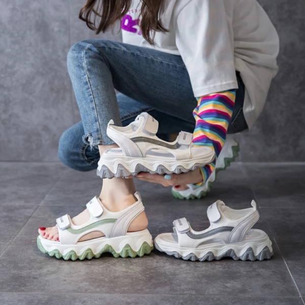 厚底サンダル レディース スポーツサンダル スポサン スニーカーサンダル カジュアル 歩きやすい 疲れない おしゃれ 可愛い 靴 シューズ |  | 17