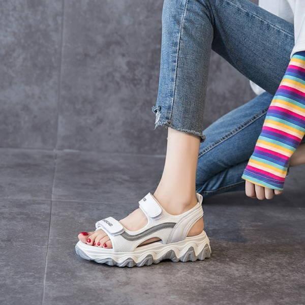 厚底サンダル レディース スポーツサンダル スポサン スニーカーサンダル カジュアル 歩きやすい 疲れない おしゃれ 可愛い 靴 シューズ |  | 02