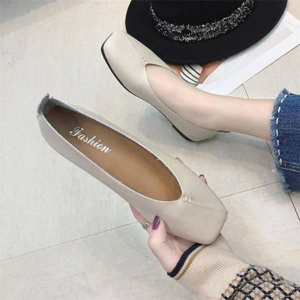 バレエシューズ パンプス シューズ レディース バブーシュタイプ フラット オールシーズン フラットサンダル 靴  歩きやすい 美脚靴 |  | 02