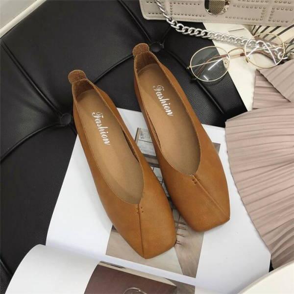 バレエシューズ パンプス シューズ レディース バブーシュタイプ フラット オールシーズン フラットサンダル 靴  歩きやすい 美脚靴 |  | 06