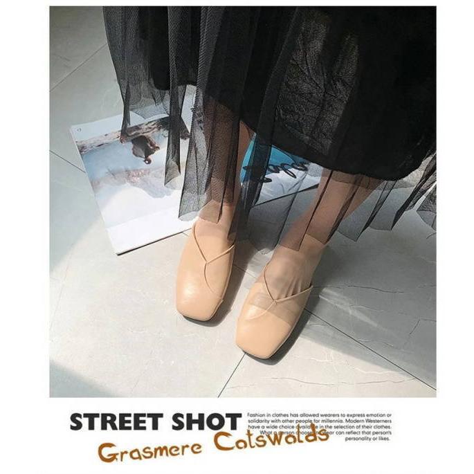 スクエアトゥ ミュールサンダル レディース ローヒール ぺたんこ フラット オフィスサンダル つっかけ スリッパ  カジュアル 歩きやすい |  | 02