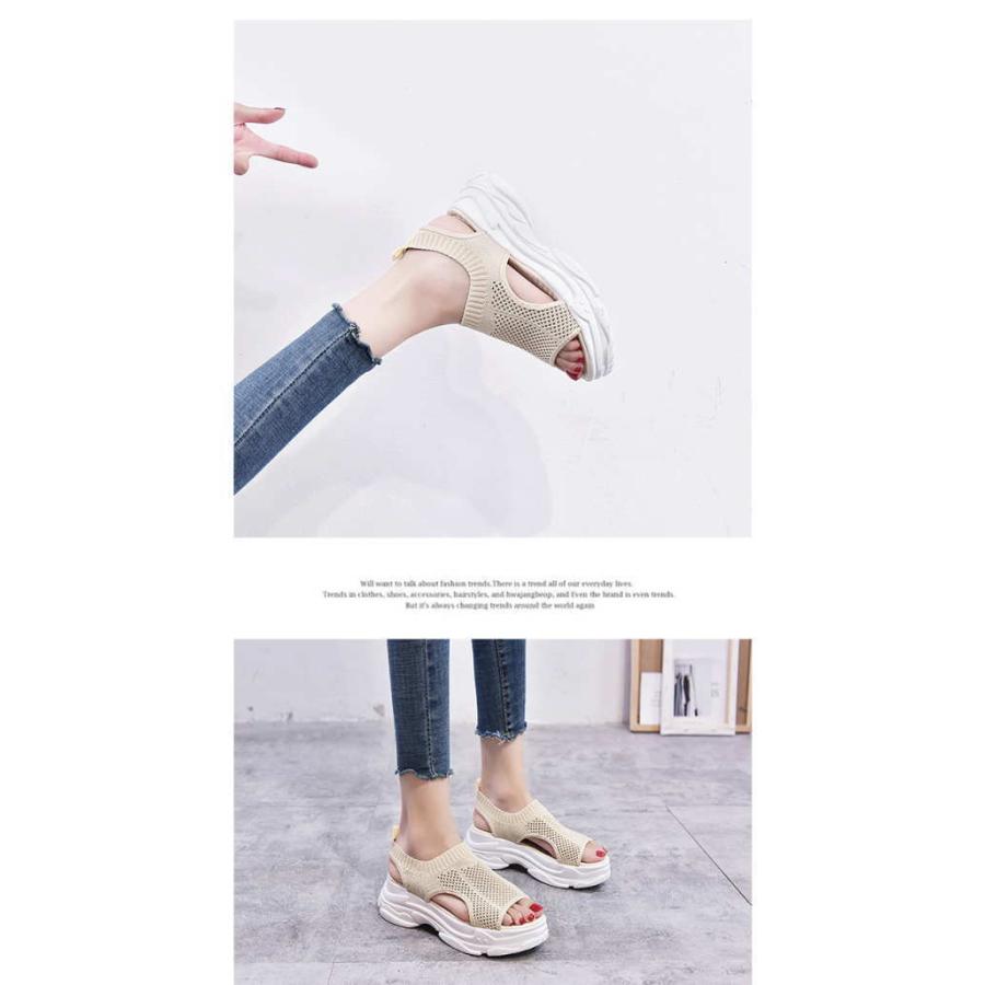 ヒールサンダル ミュール サンダル スクエアトゥ トレンド ビーチサンダル 通気性 無地 シンプル ハイヒール 安定感 オープントゥ  歩きやすい 厚底 |  | 06