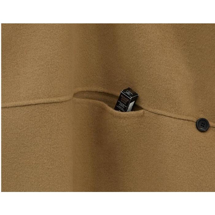 ポンチョ レディース ドロップショルダー フェルト ミディアム丈 コート ゆったり 無地 アウター 体型カバー |  | 09