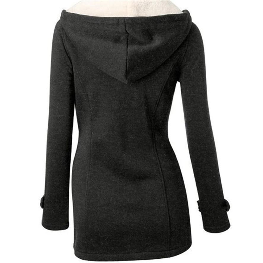 スウェットパーカー ダッフルコート 裏起毛 厚手 アウター 裏ボア コート ジャケット ライトアウター Aライン ロング丈 防寒 レディース卒業式 服 母 |  | 05