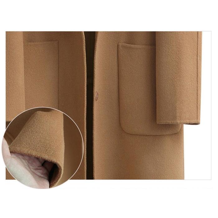 チェスターコート  レディーストレンチコート ロングコート フェルト ロング丈  無地 アウター 大きいサイズ |  | 04