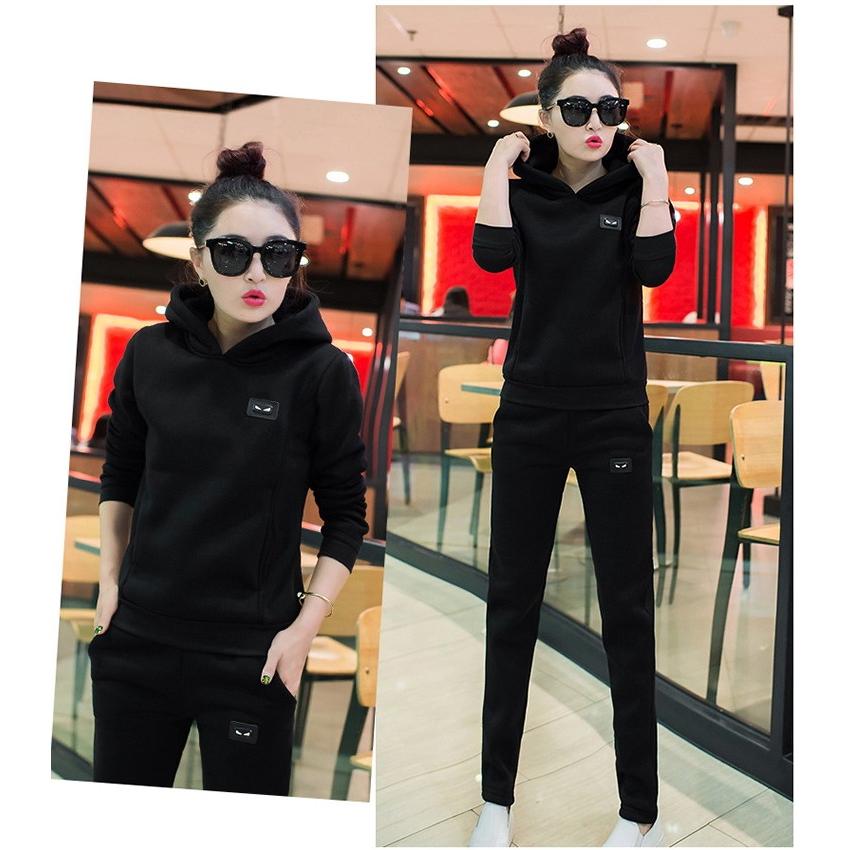 セットアップ 裏起毛 薄手 上下セット レディース スウェット トレーナー 部屋着 パジャマ 長袖 カジュアル 2点セット パーカー 秋 秋冬 |  | 07