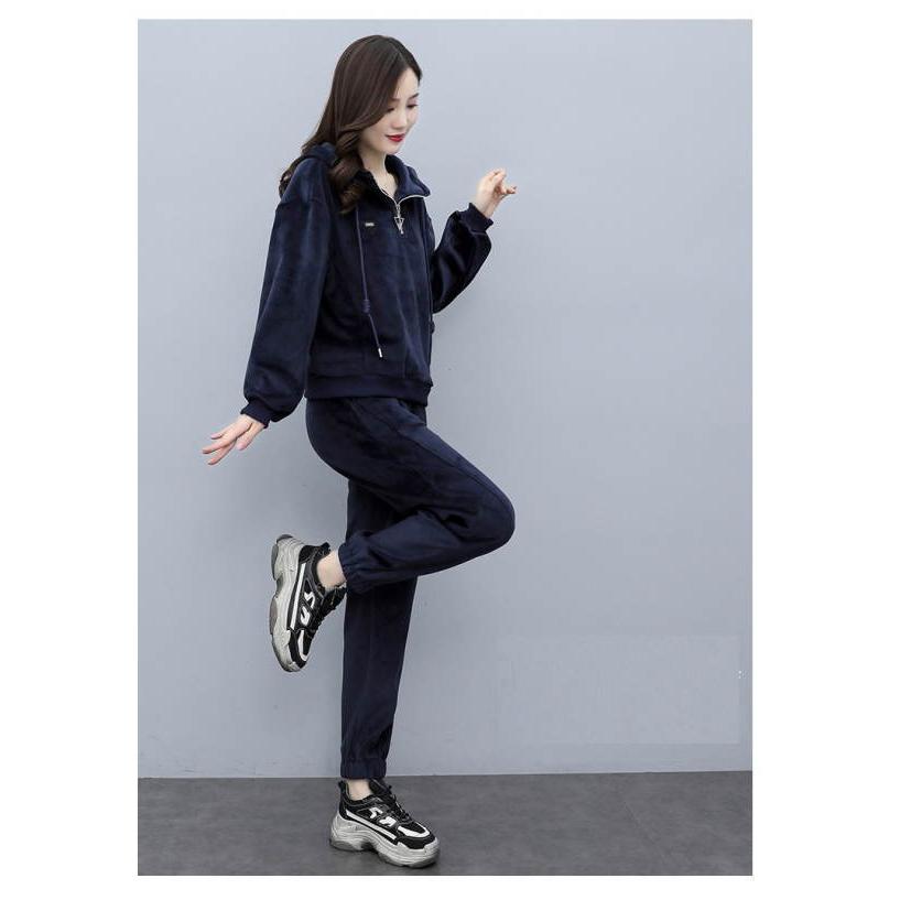 ルームウエア 裏起毛 上下セット レディース おしゃれ セットアップ ぺロア スウェット トレーナー 厚手  部屋着 パジャマ |  | 11