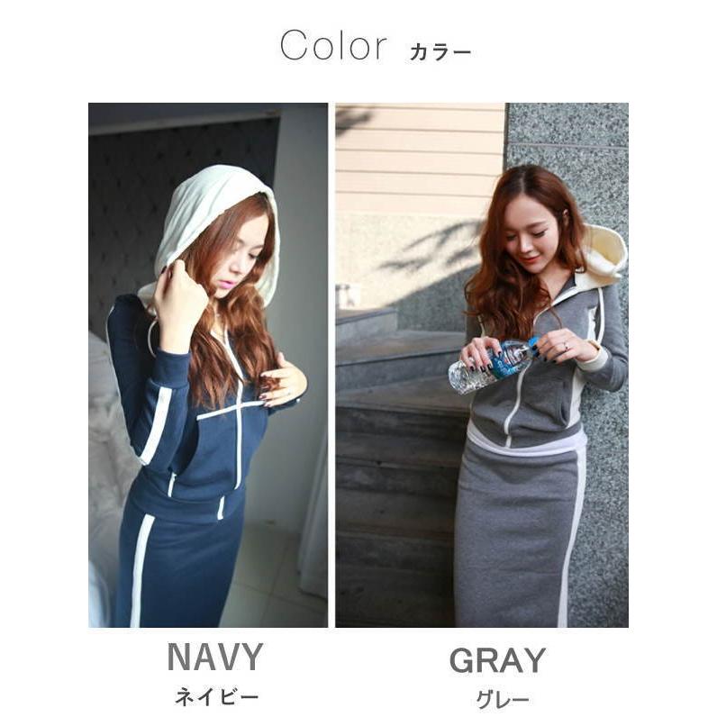 スウェット 上下セット レディース ルームウエア おしゃれ セットアップ  ジップアップ デイリーウエア |  | 07