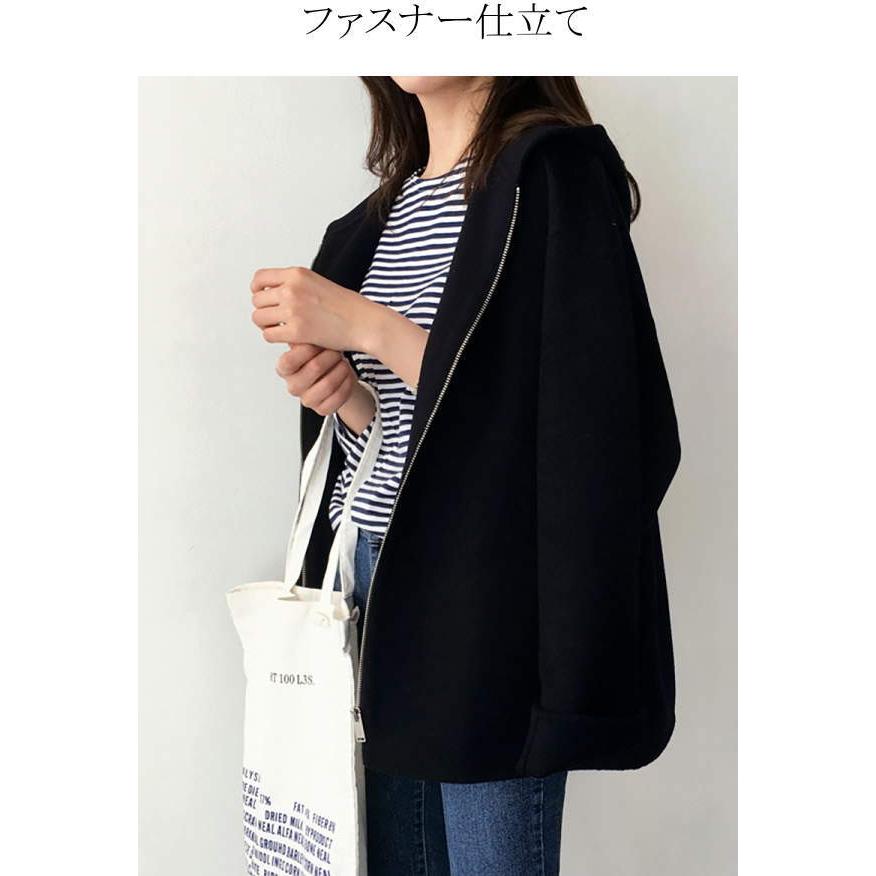 ショートコート レディース フード付き ウール風 ライクジャケット 長袖 防寒 ファッション アウター  フェイクウールコート ウインターコート 軽い(アパレル) |  | 02