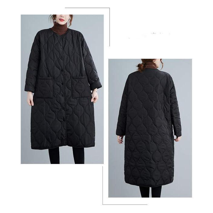 キルティング コート レディース ロング丈 中綿コート ジャケット アウター あたたかい  大きいサイズ S M L 軽い 温かい 軽量 おしゃれ  シルエット |  | 08