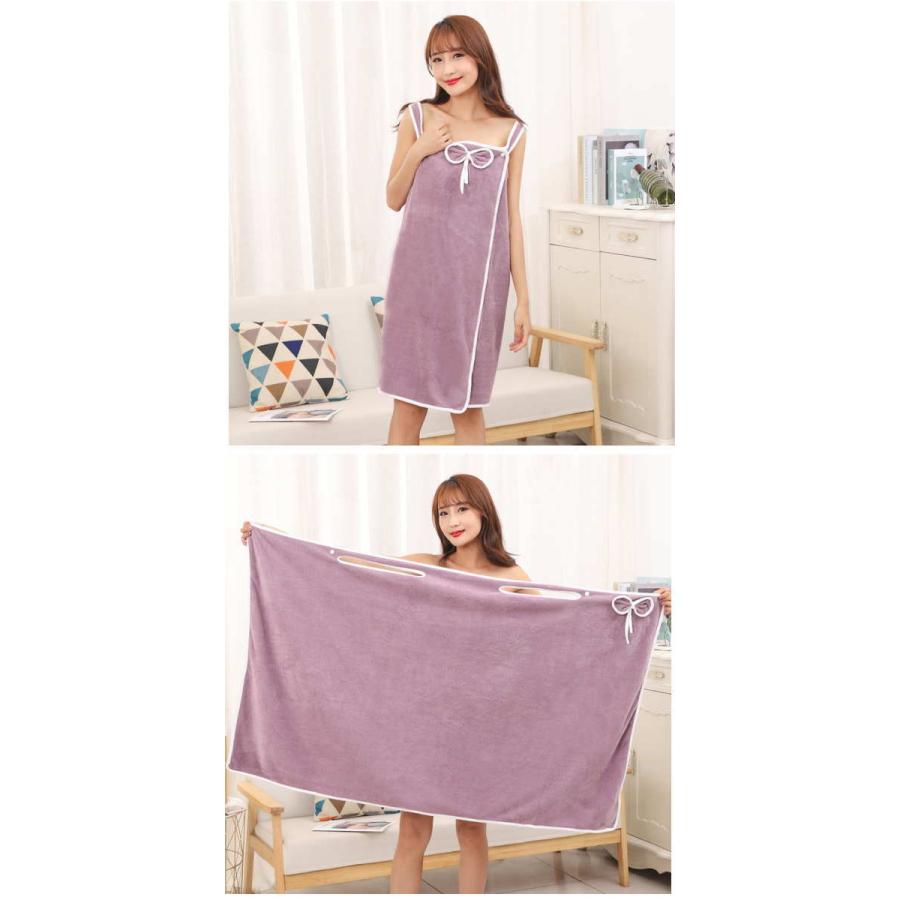 着るバスタオル 大きいサイズ バスタオル タオル ラップタオル レディース バスローブ ラップタオル |  | 14