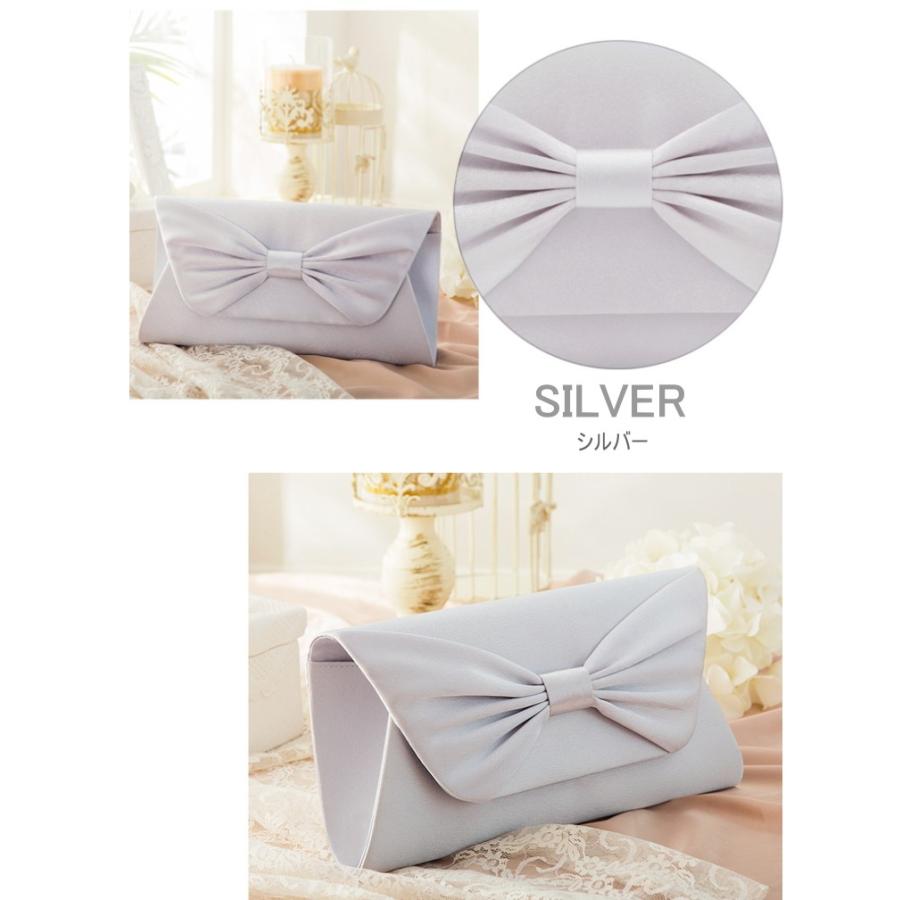 ハンドバッグ パーティーバッグ バッグ クラッチバッグ フォーマル リボン パール ビジュー レディース |  | 01