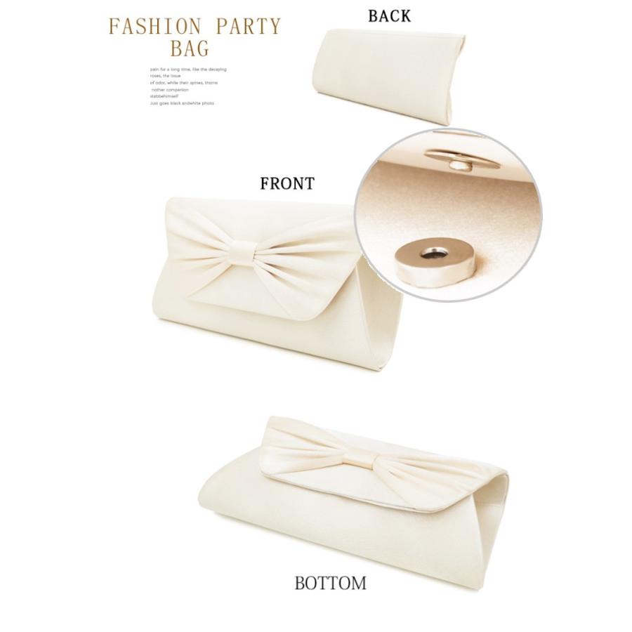 ハンドバッグ パーティーバッグ バッグ クラッチバッグ フォーマル リボン パール ビジュー レディース |  | 17
