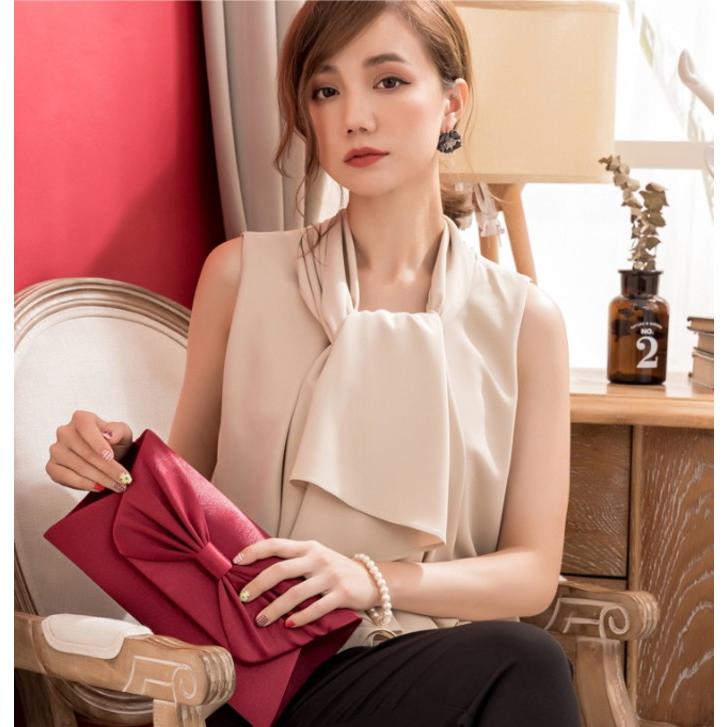 ハンドバッグ パーティーバッグ バッグ クラッチバッグ フォーマル リボン パール ビジュー レディース |  | 07