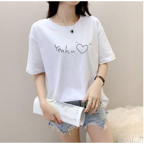 Tシャツ レディース 半袖 Vネック カットソー 半袖 ワンポイント |  | 04