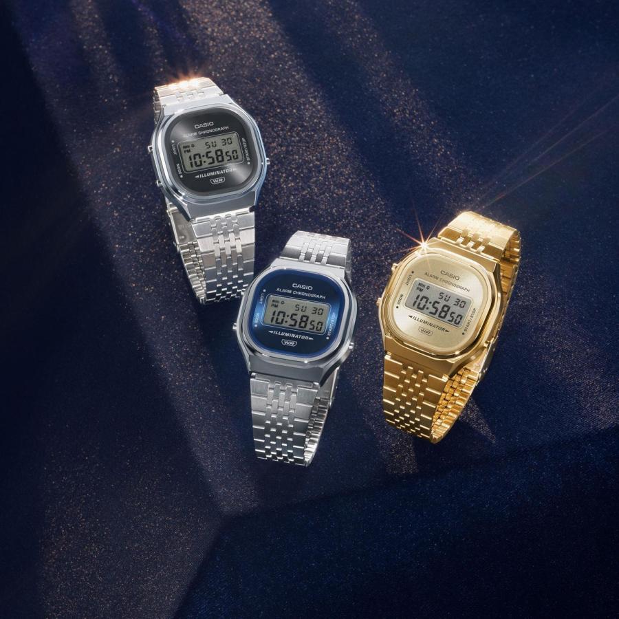 カシオ A140WEG-9AJF CASIO CLASSIC 旭光仕上げ メタルバンド レトロ