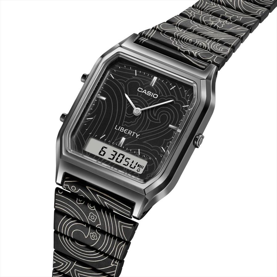 カシオ クラシック AQ-230EBLT-1AJR リバティ LIBERTYコラボ ペイズリーファンファーレ CASIO CLASSIC ...