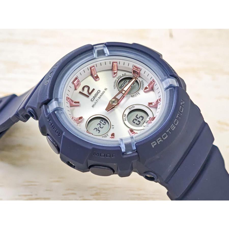 カシオ BABY-G BGA-2800-2A2JF ネイビー 電波ソーラー マルチバンド6