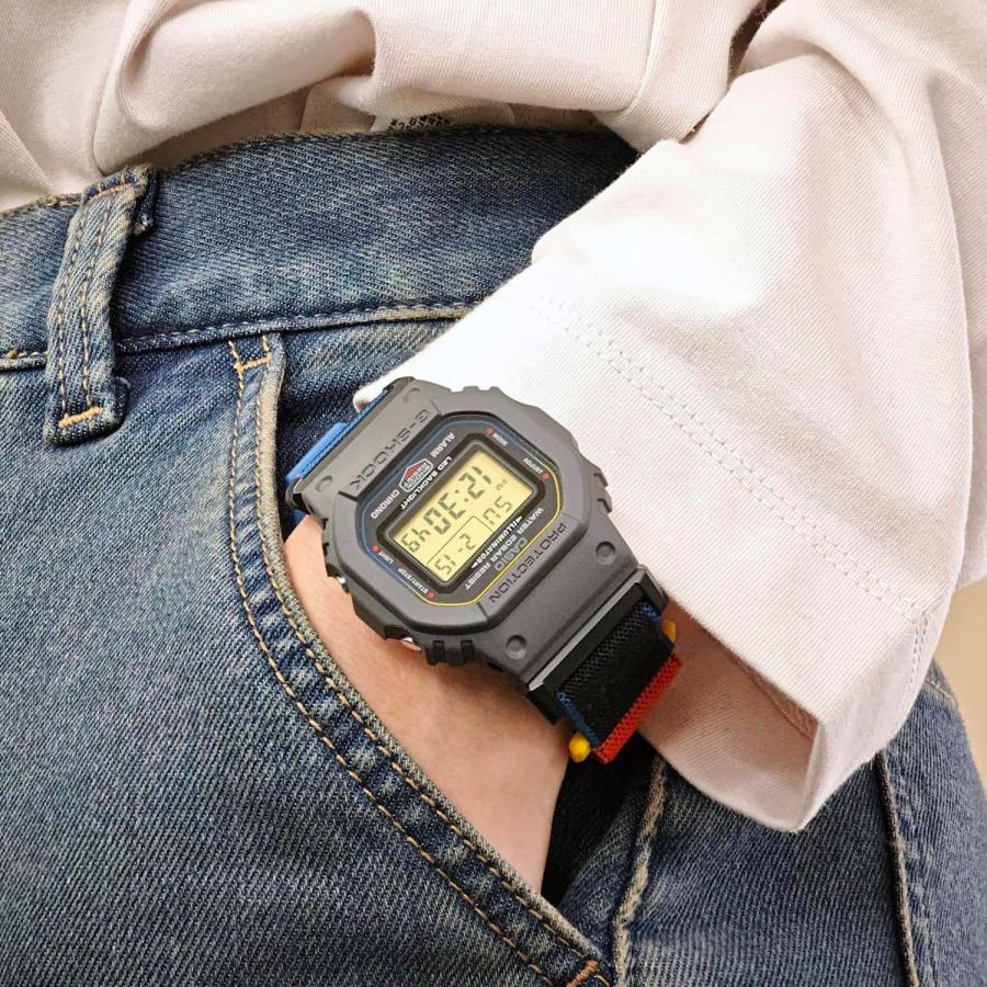 G-SHOCK カシオ Gショック NEW CLOTH BANDシリーズ DW-5600MNC-8A2JF