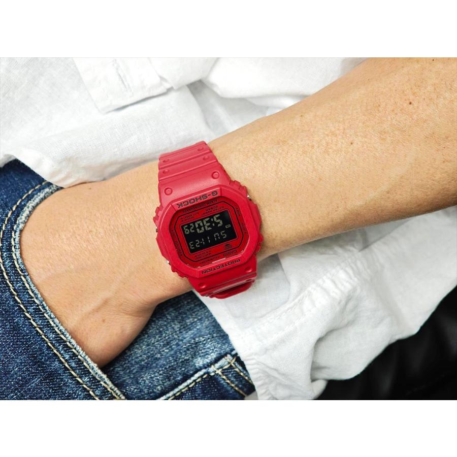 G-SHOCK カシオ Gショック DW-5600RRB-4JF Iconic Styles レッド CASIO