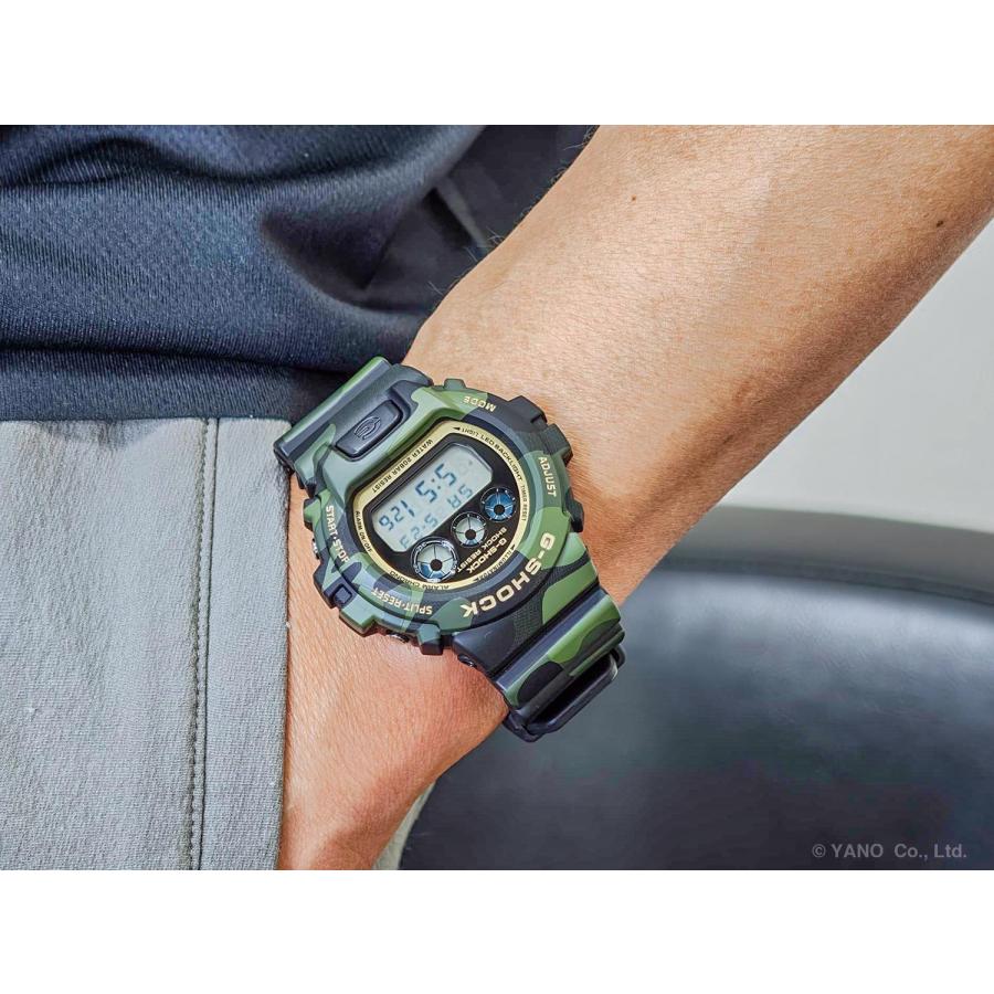 G-SHOCK カシオ BOLD CAMO Series DW-6900CMG-3JF AND GOLD 定番三つ目
